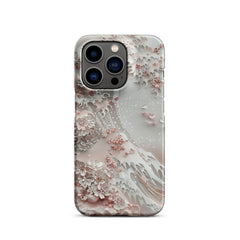 Great Wave White Snap case for iPhone