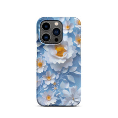 Daisy Blue Snap case for iPhone