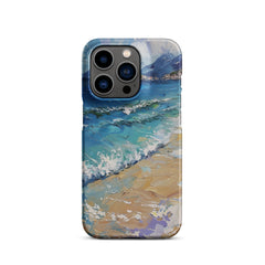 Beach Painting Snap case for iPhone