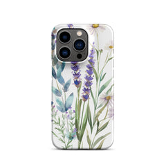 Lavender Snap case for iPhone