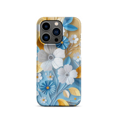 Floral Snap case for iPhone