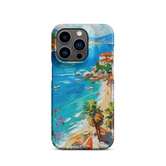 Mediterranean Beach Snap case for iPhone