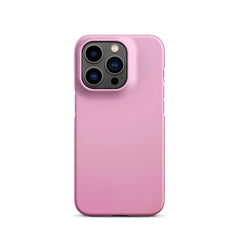 Pink Snap case for iPhone