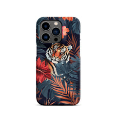 Jungle Tiger Snap case for iPhone