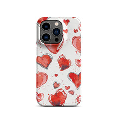 Hearts Snap case for iPhone