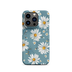 white Daisies Snap case for iPhone