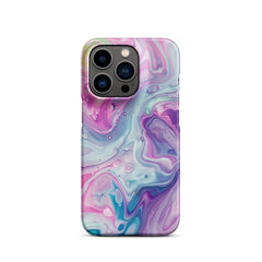 Pastel Marble Snap case for iPhone