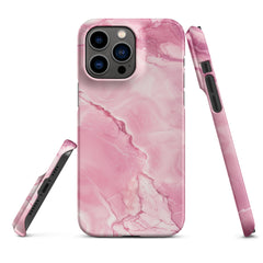 Pink Snap case for iPhone