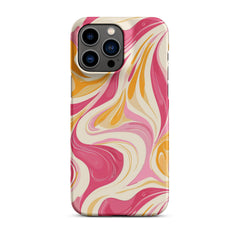 Yellow & Pink Snap Phone  case for iPhone