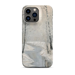 Winter Snow Snap Phone  case for iPhone