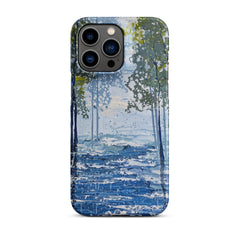 River Trees Snap case for iPhone