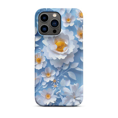 Daisy Blue Snap case for iPhone