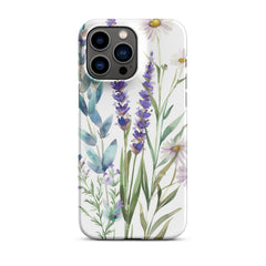 Lavender Snap case for iPhone