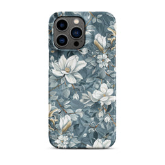 White Lily Snap case for iPhone