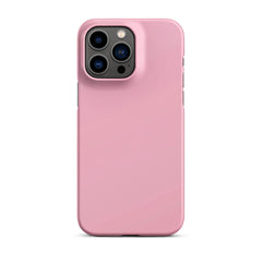 Light Pink Snap case for iPhone