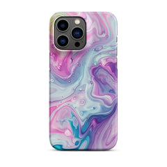 Pastel Marble Snap case for iPhone