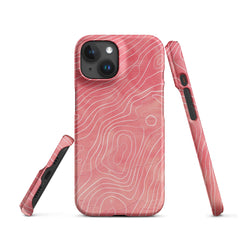 Pink Art  Snap case for iPhone