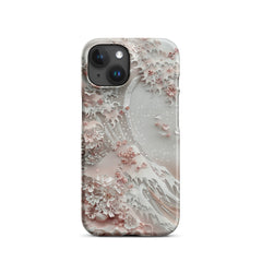 Great Wave White Snap case for iPhone