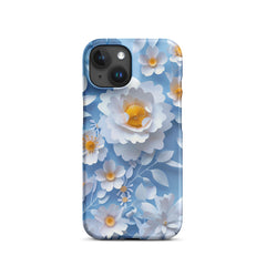 Daisy Blue Snap case for iPhone