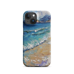 Beach Painting Snap case for iPhone