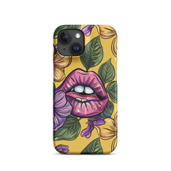 Vibrant Lips Snap case for iPhone