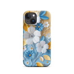 Floral Snap case for iPhone