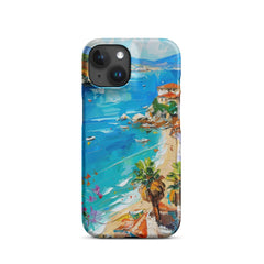 Mediterranean Beach Snap case for iPhone