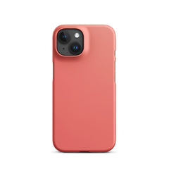 Coral Snap case for iPhone