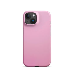 Pink Snap case for iPhone