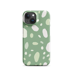 Sprinkle Green Snap case for iPhone