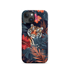 Jungle Tiger Snap case for iPhone