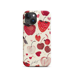 Strawberries Snap case for iPhone