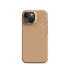 Light Brown Snap case for iPhone