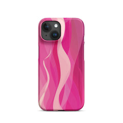 Fuchsia Snap case for iPhone