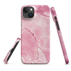 Pink Snap case for iPhone