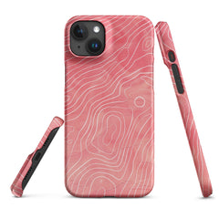 Pink Art  Snap case for iPhone