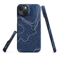 Blue Art Snap case for iPhone