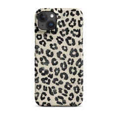 Leopard Design Snap case for iPhone