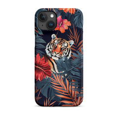 Jungle Tiger Snap case for iPhone