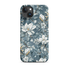 White Lily Snap case for iPhone