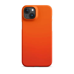 Orange Snap case for iPhone