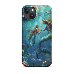 Mermaids Snap case for iPhone