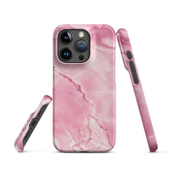 Pink Snap case for iPhone