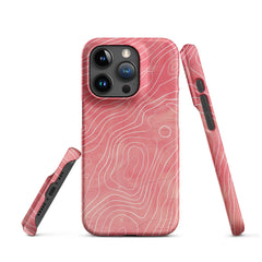 Pink Art  Snap case for iPhone