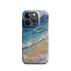 Beach Painting Snap case for iPhone