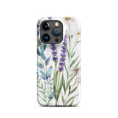 Lavender Snap case for iPhone