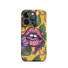 Vibrant Lips Snap case for iPhone