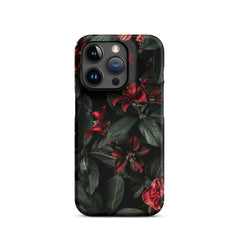 Floral Dark Snap case for iPhone