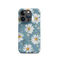 white Daisies Snap case for iPhone