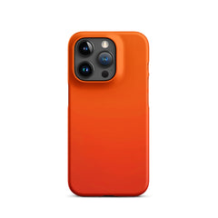 Orange Snap case for iPhone